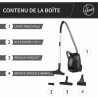 Aspirador Hoover HE120PET 011 Negro Gris 700 W