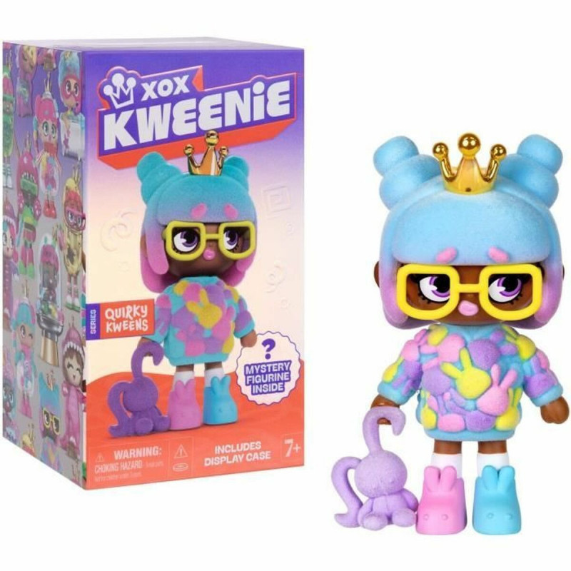 Figura articulada XOX KWEENIE Serie Quirky 13 cm Menina