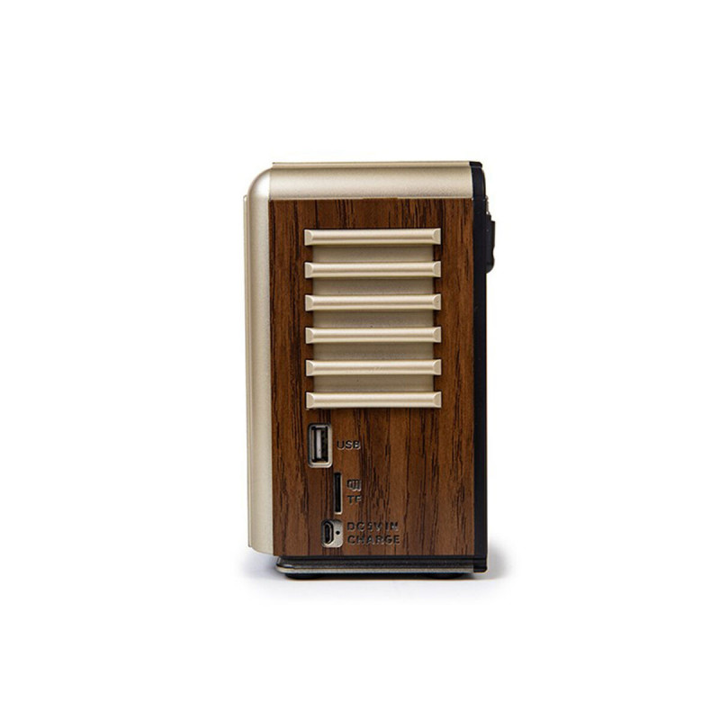 Radio Portátil Bluetooth Kooltech Retro AM/FM