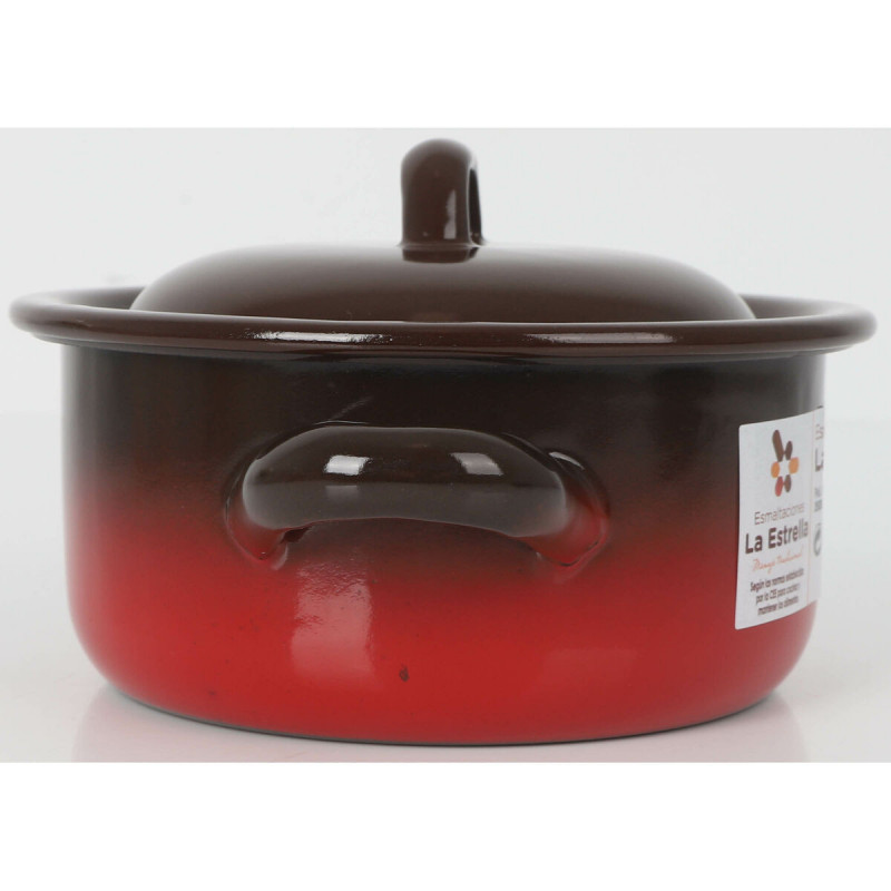 Casseruola La Estrella Fuego 1L Ø 14 x 7 cm (6 Unità)