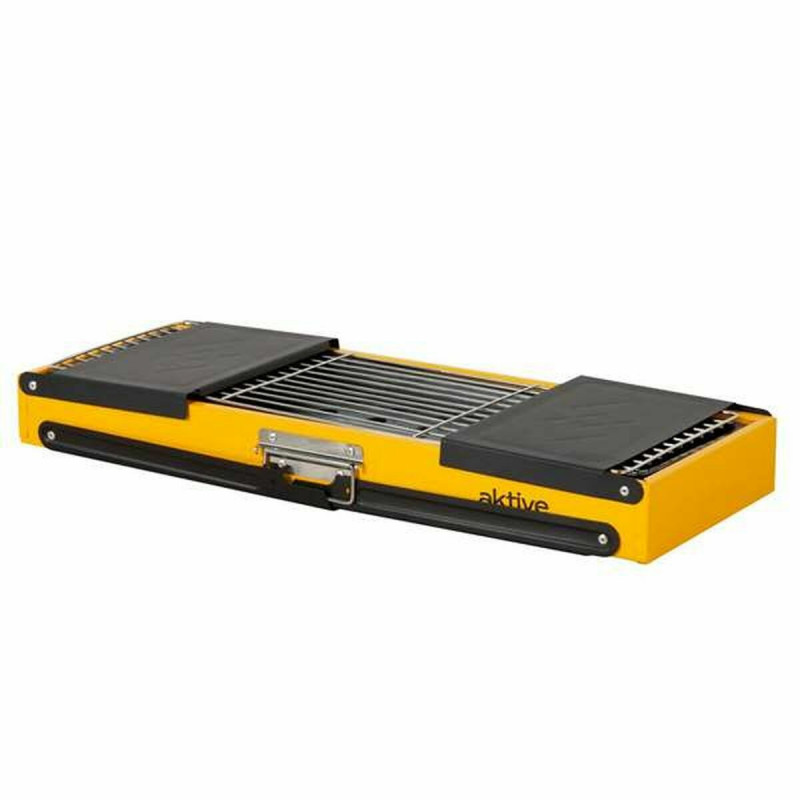 Barbecue Portatile Aktive Acciaio 89 x 32 x 22 cm Giallo