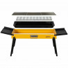 Grill Tragbarer Aktive Stahl 89 x 32 x 22 cm Gelb