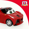 Carro Rádio Controlo Ferrari 13 x 6,5 x 7,5 cm (6 Unidades)