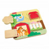 Baby-Spielzeug Mattel 20 x 20 x 1,91 cm tiere