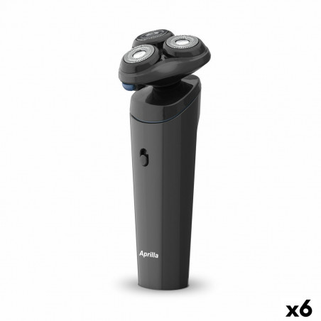 Barbeador elétrico Aprilla Preto (6 Unidades)