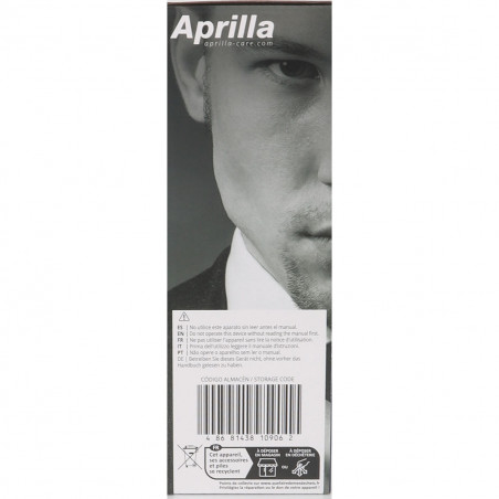 Electric shaver Aprilla Black (6 Units)