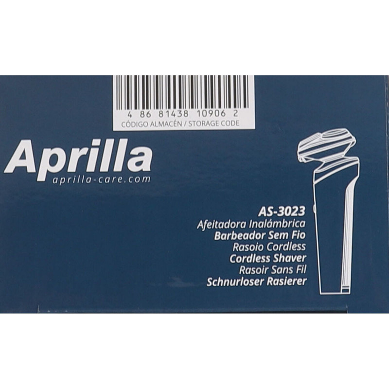 Rasoio elettrico Aprilla Nero (6 Unità)