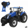 Macchinina Radiocomandata New Holland 37 x 21 x 18 cm (2 Unità)