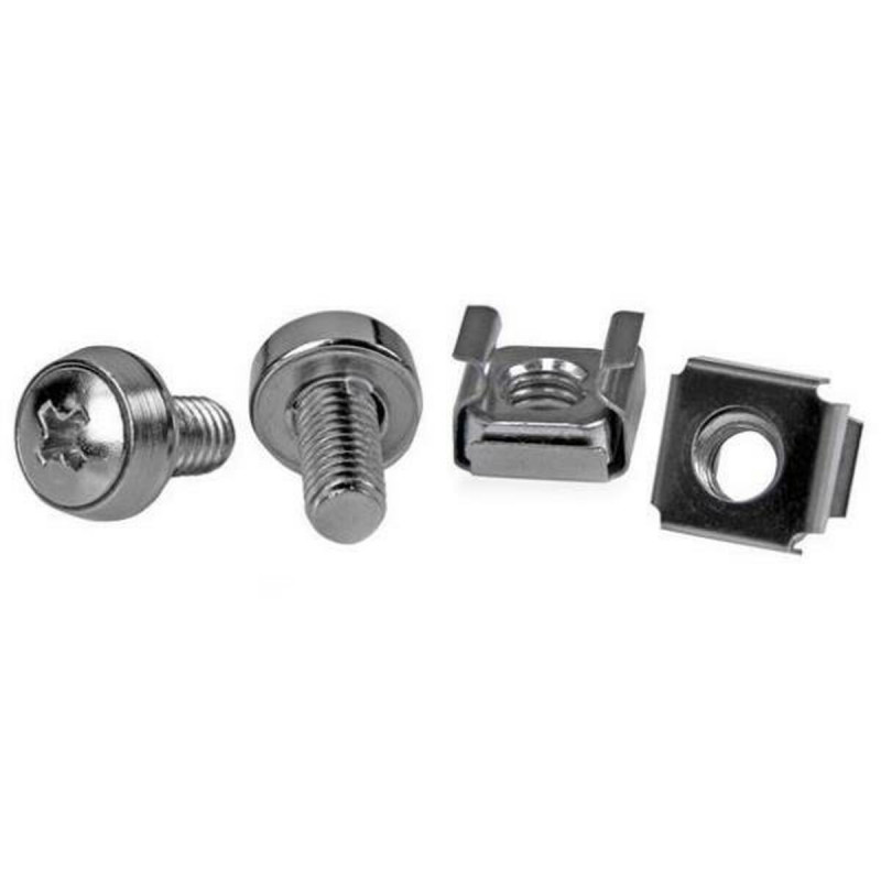 Support Startech CABSCREWM6 Argenté Acier inoxydable (50 Unités)