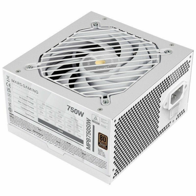 Fuente de Alimentación Mars Gaming MPB750SIW ATX 750 W 80 Plus Bronze