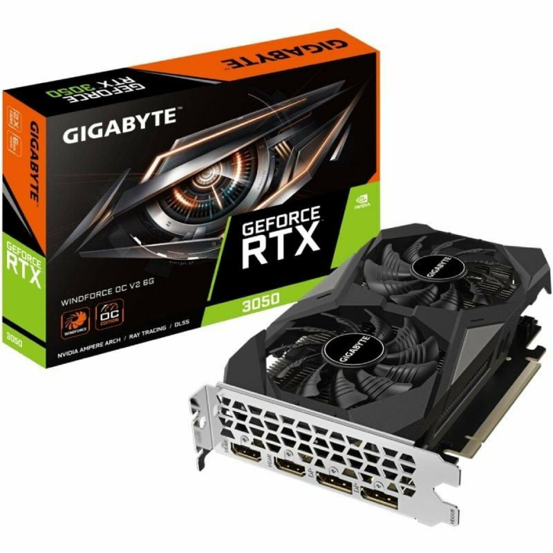 Carte Graphique Gigabyte 9VN305WO62-00-G10 6 GB Nvidia GeForce RTX 3050 GDDR6