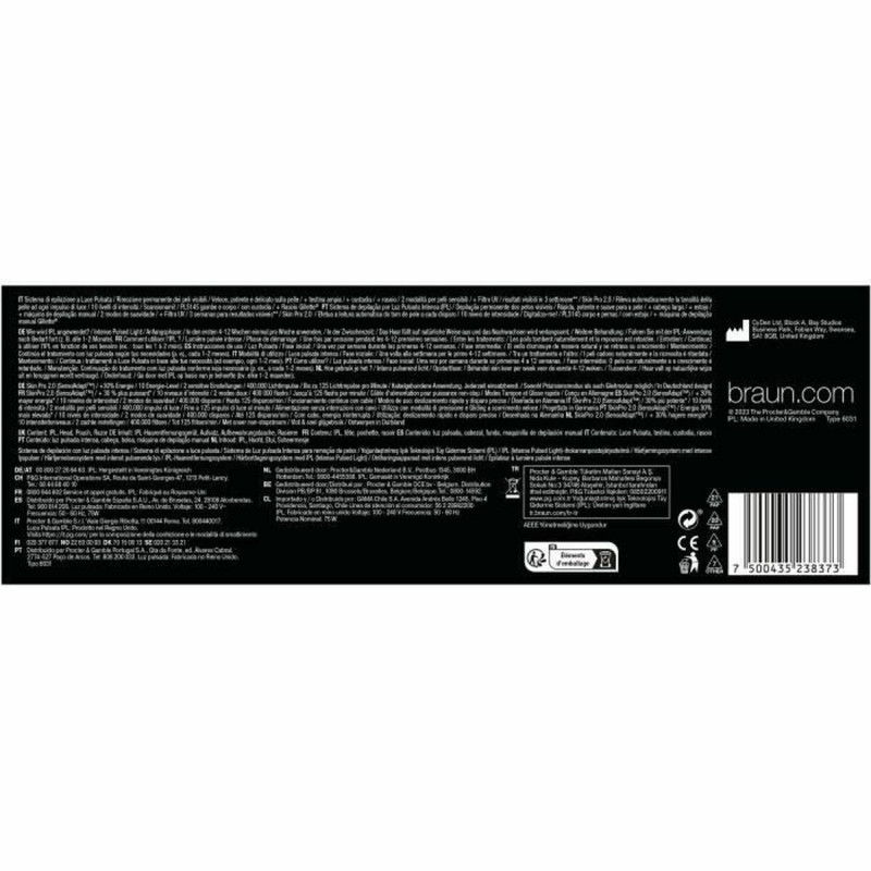 Épilateur électrique Braun