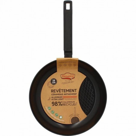 Pan Menastyl Black Toughened aluminium Ø 28 cm