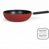 Wok Pfanne Livoo Rot Aluminium Ø 32 cm