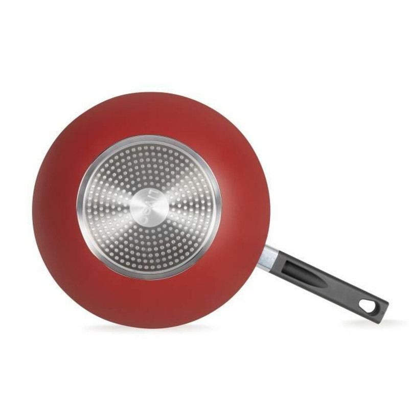 Frigideira Wok Livoo Vermelho Alumínio Ø 32 cm