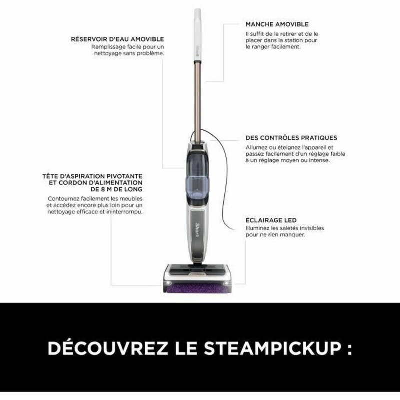 Dampfreiniger Shark SteamPickUp SD200EU