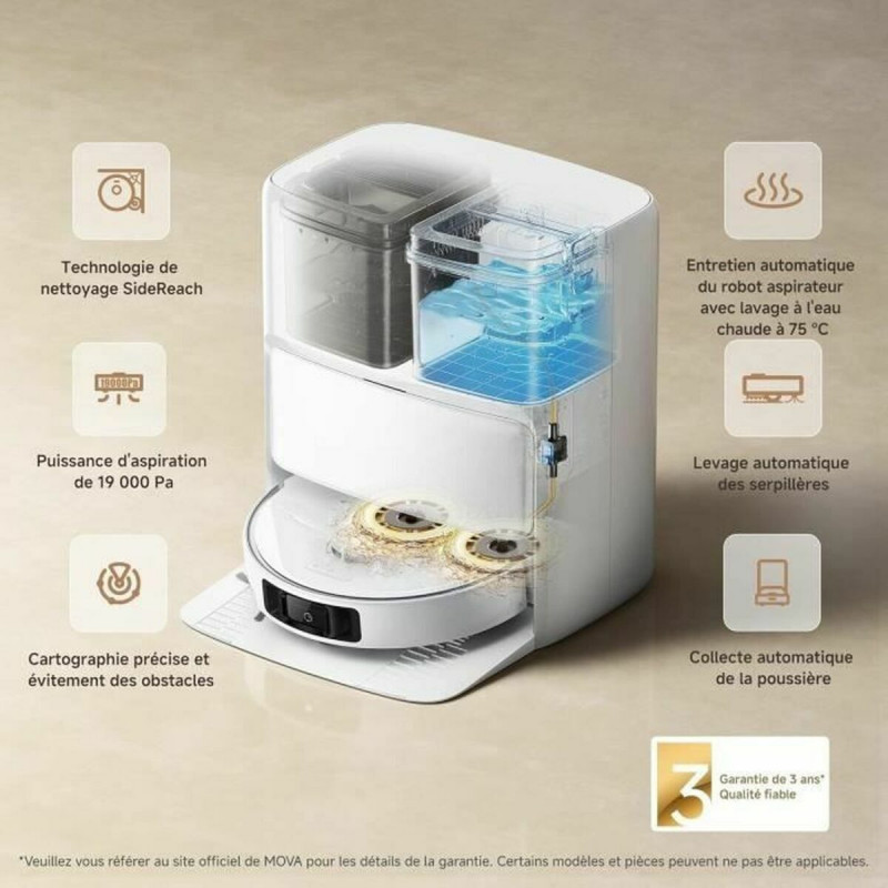 Aspirateur robot MOVA P50 Ultra
