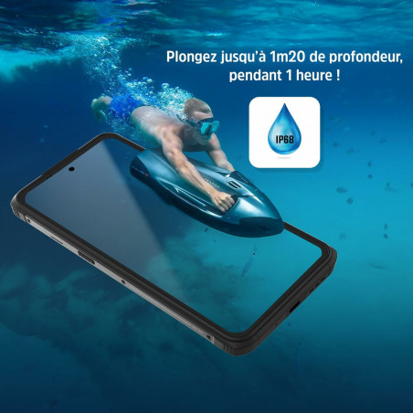 Telefone Móvel para Idosos Energizer H67GEU Octa Core 4 GB RAM 128 GB Preto 6,78"