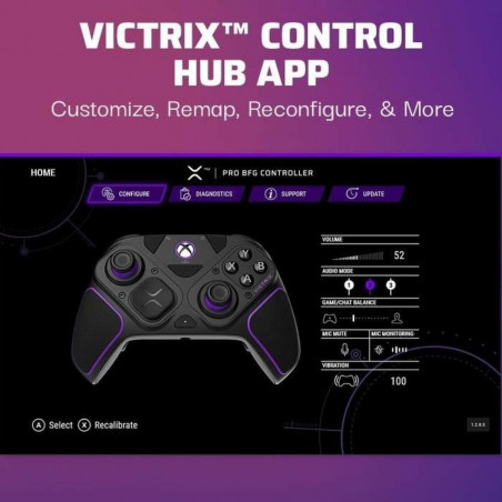 Controlo remoto sem fios para videojogos PDP