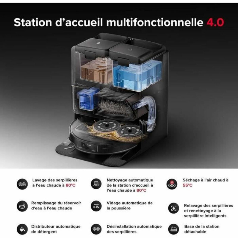 Roboterstaubsauger Roborock 6400 mAh