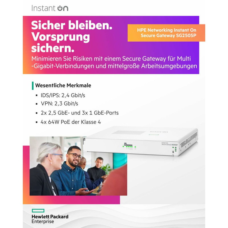 Router HPE S0G34A Blanc USB 2.0