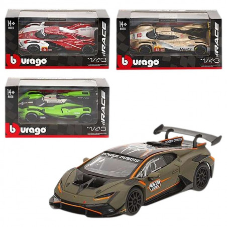 Carro Bburago Racing Series 2025 V1 1:43