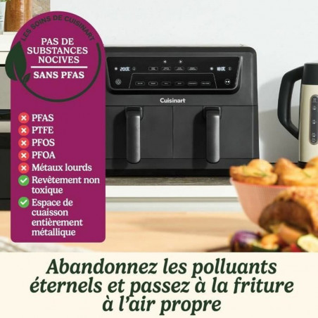 Fritadeira de Ar Cuisinart Preto 2400 W