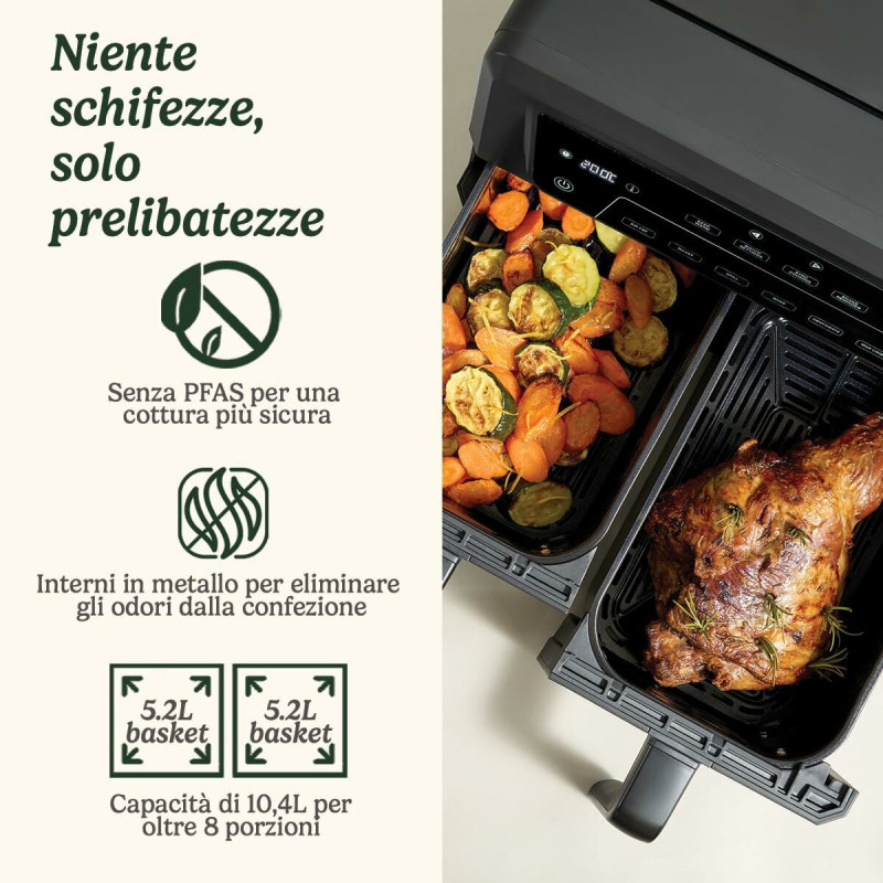 Fritadeira de Ar Cuisinart Preto 2400 W