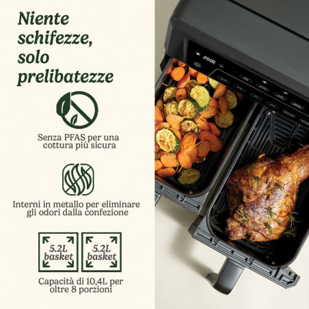 Fritadeira de Ar Cuisinart Preto 2400 W