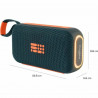 Tragbare Bluetooth-Lautsprecher BigBen Party PARTYBTSP