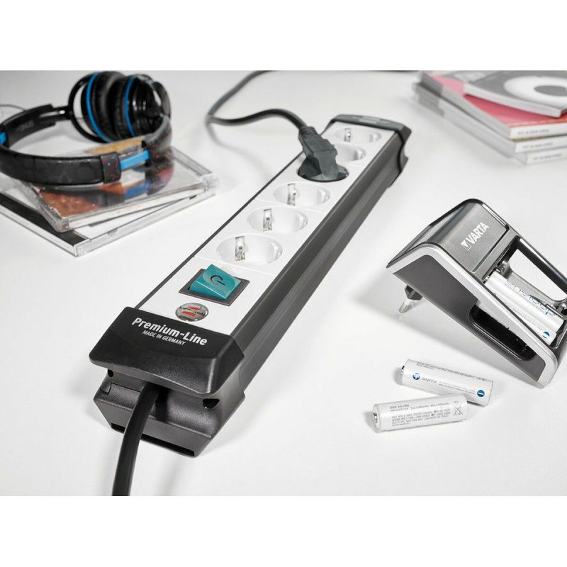 Regleta Enchufes 4 Tomas con interruptor Brennenstuhl Premium-Line 3600 W (1,8 m)