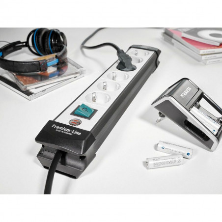 Extensão com 4 tomadas com interruptor Brennenstuhl Premium-Line 3600 W (1,8 m)