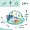 Play mat Stitch 45,5 x 81,2 x 114 cm Multicolour