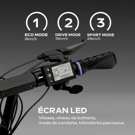Trotineta Elétrica Urbanglide ECROSS ONE 800 W Preto 25 km/h