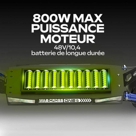 Electric Scooter Urbanglide ECROSS ONE 800 W Black 25 km/h