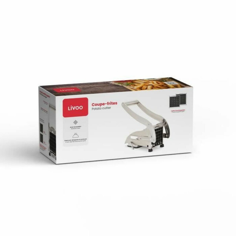 Taglia Patate Livoo Argentato
