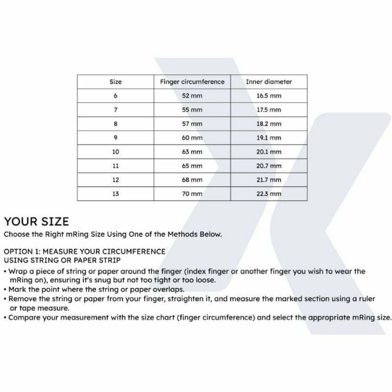 Anel inteligente Maxcom MR100 Ouro