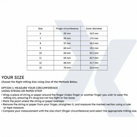 Smart ring Maxcom MR100 Gold