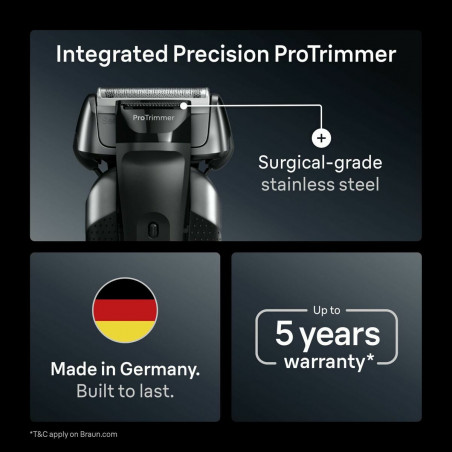 Barbeador elétrico Braun Series 8 8617S