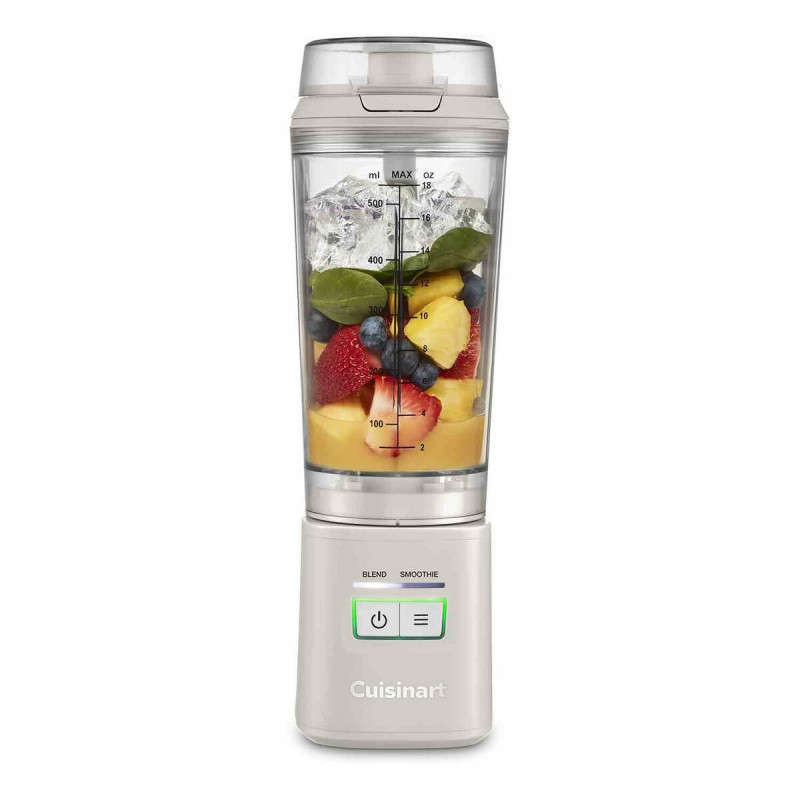 Bol mixeur Cuisinart PBL100E Blast&Go 120 W Blanc 500 ml