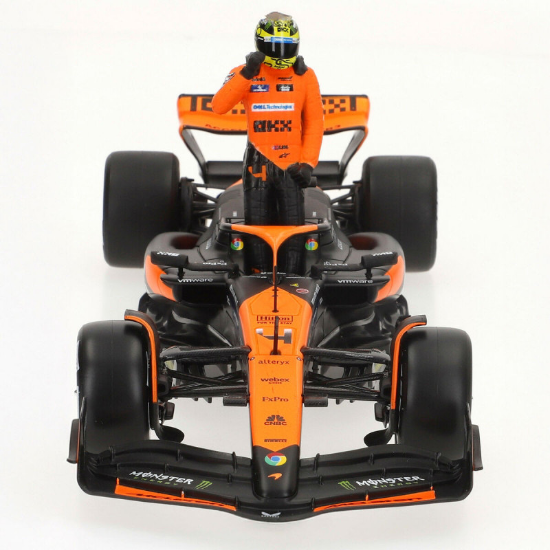 Spielzeugauto McLaren F1 2024 MCL38 (4 Stück)