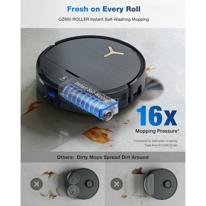 Aspirateur robot ECOVACS X9 PRO OMNI