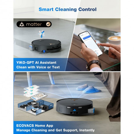 Robot Aspirapolvere ECOVACS X9 PRO OMNI