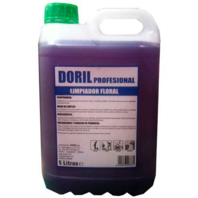 Floor Cleaner VINFER Doril 5 L (4 Units)