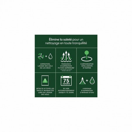 Aspirateur robot Roomba 105AE COMBO WHI