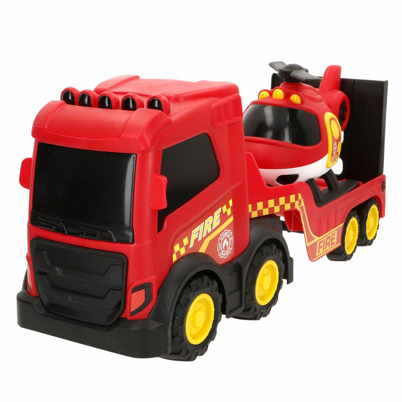 Camion de Pompiers Teamsterz 49 X 18 X 13 CM (4 Unités)