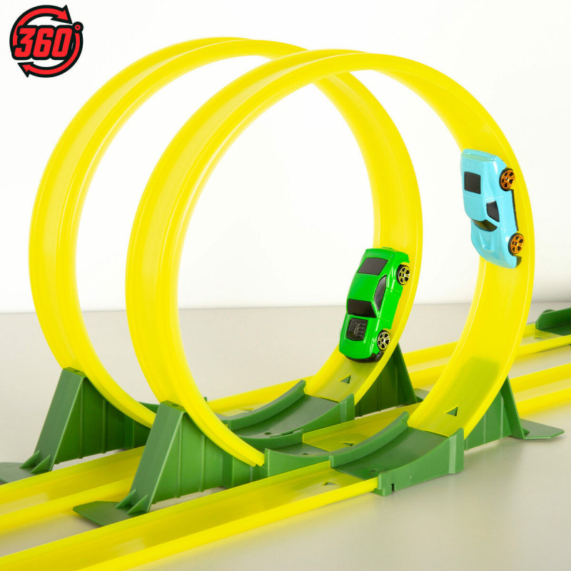 Pista de Corridas Teamsterz (4 Unidades)