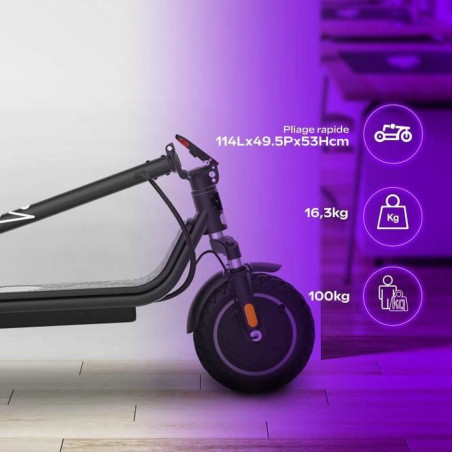 Trottinette Électrique EZWAY Noir 450 W 25 km/h