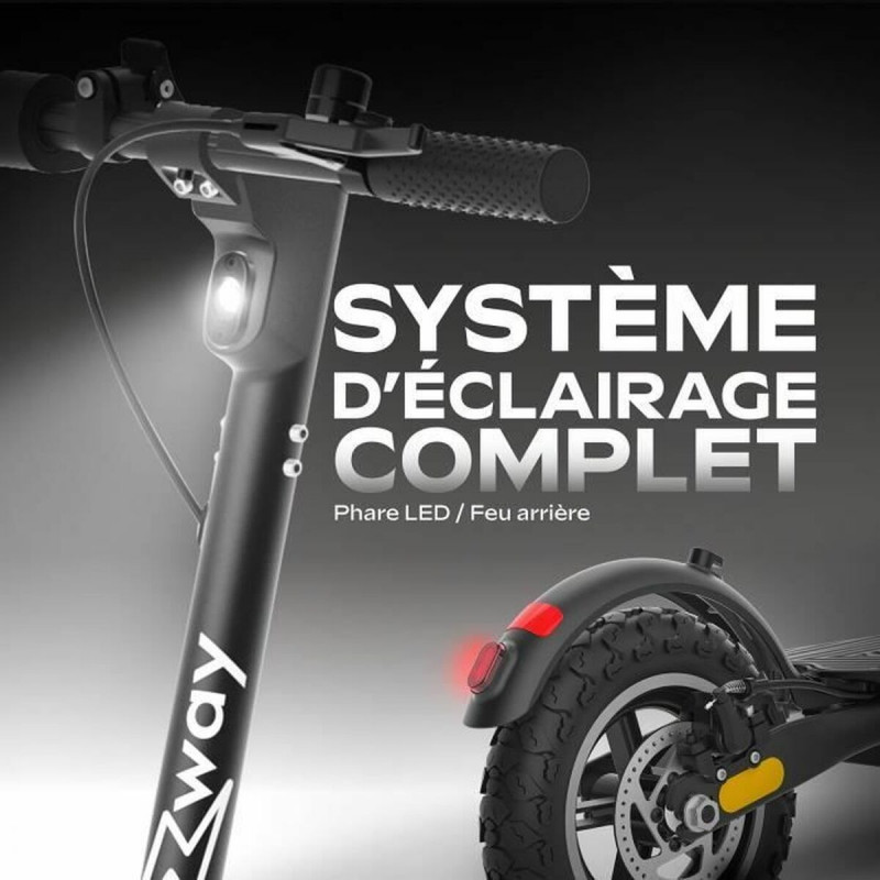 Monopattino Elettrico EZWAY Nero 450 W 25 km/h