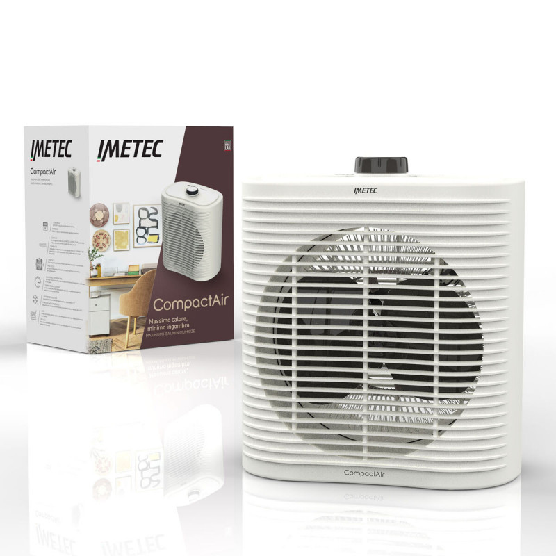 Calefactor Eléctrico de Convección IMETEC 4032 COMPACT Blanco 2000 W
